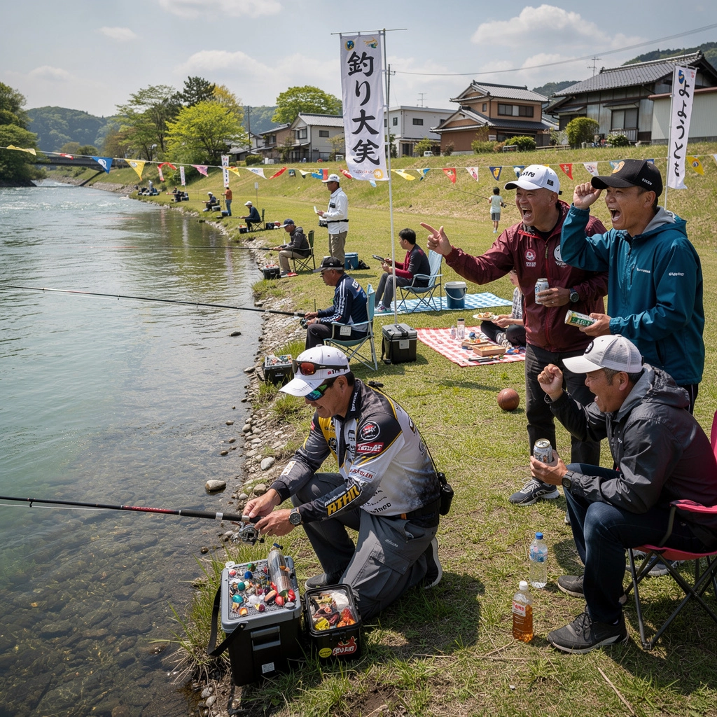 季節ごとの釣りのヒントを紹介するパンフレットの画像